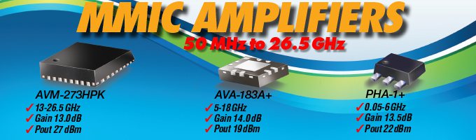 High Power Amplifier | Low Noise RF Amplifier (LNA) | High Dynamic ...