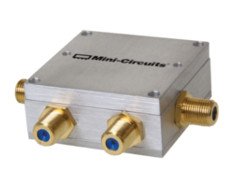 75-Ohm bi-directional coupler in a coaxial housing with F-type connectors