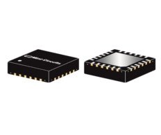 MMIC directional coupler showing top and bottom of package