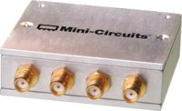 A 4-port RF splitter from Mini-Circuits